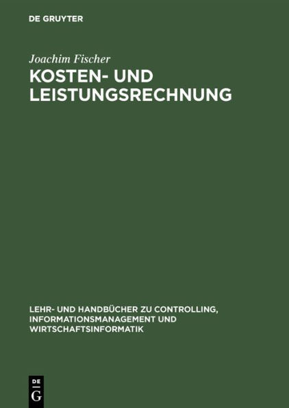 Kosten- und Leistungsrechnung: Band II: Plankostenrechnung / Edition 8