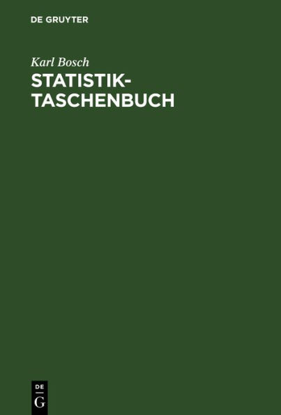 Statistik-Taschenbuch / Edition 3