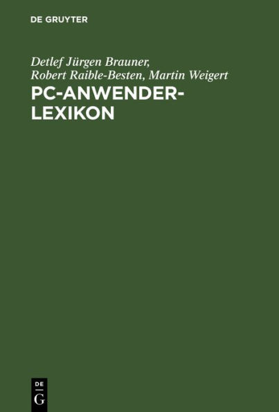 PC-Anwender-Lexikon / Edition 1