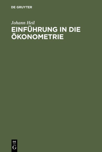 Einführung in die Ökonometrie