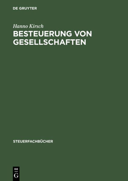 Besteuerung von Gesellschaften