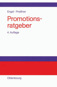 Title: Promotionsratgeber, Author: Andreas Preißner