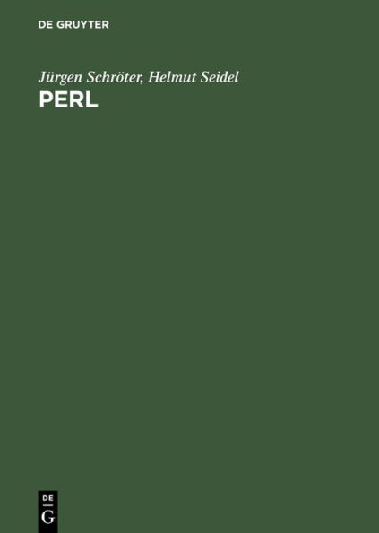 Perl: Anwendungen und fortgeschrittene Techniken / Edition 1