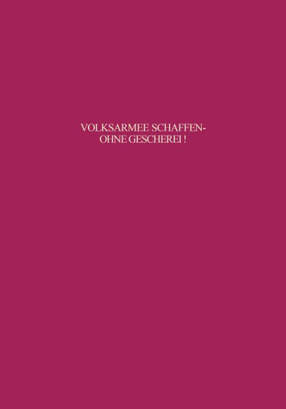 Volksarmee schaffen - ohne Geschrei!: Studien zu den Anfängen einer "verdeckten Aufrüstung" in der SBZ/DDR