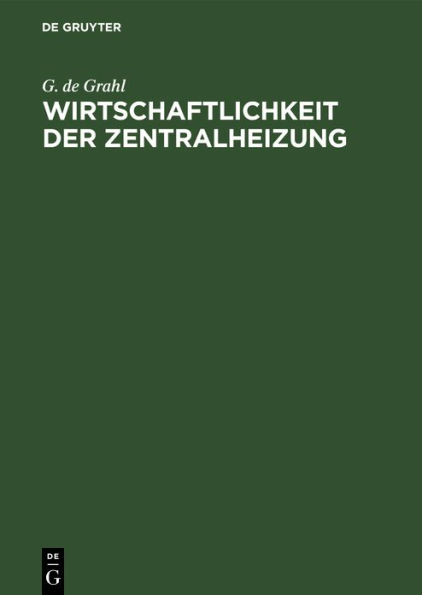 Wirtschaftlichkeit der Zentralheizung