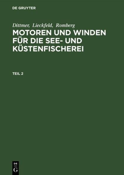 Motoren und Winden für die See- und Küstenfischerei