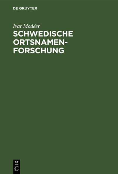 Schwedische Ortsnamenforschung