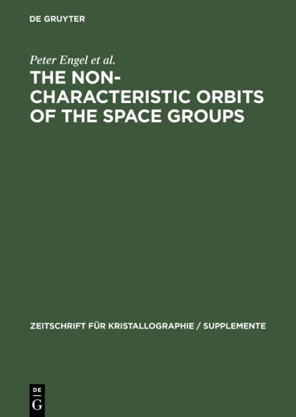 The Non-characteristic Orbits of the Space Groups