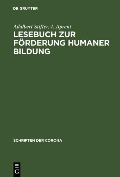 Lesebuch zur F rderung Humaner Bildung