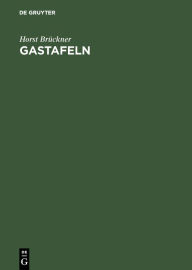 Title: Gastafeln: Physikalische, thermodynamische und brenntechnische Eigenschaften der Gase und sonstigen Brennstoffe Sonderdruck aus 