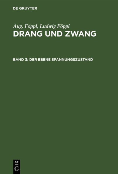 Der ebene Spannungszustand / Edition 1