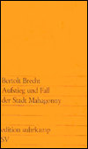 Title: Aufstieg Und Fall Der Stadt Mahagonny, Author: Bertolt Brecht