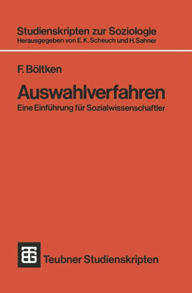 Auswahlverfahren: Eine Einführung für Sozialwissenschaftler