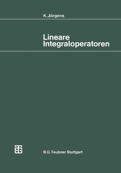 Lineare Integraloperatoren