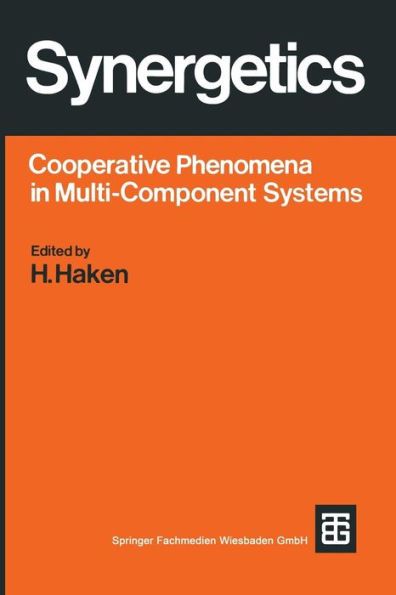 Synergetics: Cooperative Phenomena in Multi-Component Systems