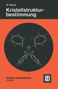 Title: Kristallstrukturbestimmung, Author: Werner Massa