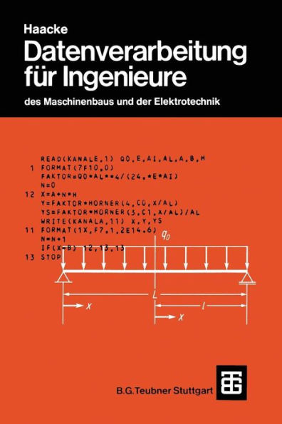 Datenverarbeitung für Ingenieure: des Maschinenbaus und der Elektrotechnik