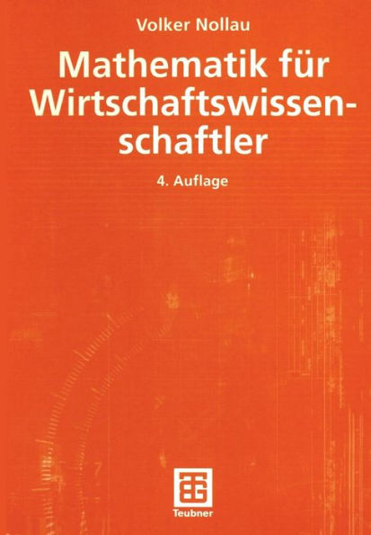 Mathematik für Wirtschaftswissenschaftler