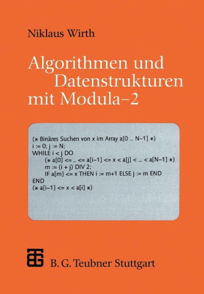 Algorithmen und Datenstrukturen mit Modula - 2