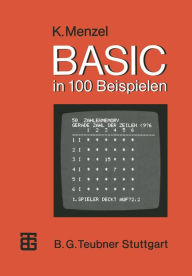 Title: BASIC in 100 Beispielen, Author: Klaus Menzel