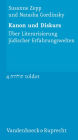 Kanon und Diskurs: Uber Literarisierung judischer Erfahrungswelten