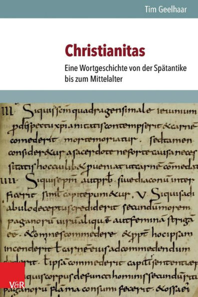 Christianitas: Eine Wortgeschichte von der Spatantike bis zum Mittelalter