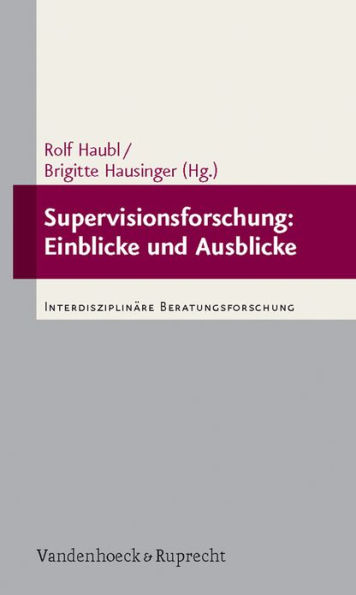 Supervisionsforschung: Einblicke und Ausblicke