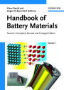 Handbook of Battery Materials