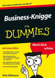 Title: Business-Knigge für Dummies, Author: Dirk Gillmann