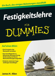 Title: Festigkeitslehre für Dummies, Author: James H. Allen III