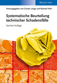 Title: Systematische Beurteilung technischer Schadensfälle, Author: Günter Lange