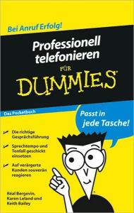 Title: Professionell telefonieren fï¿½r Dummies Das Pocketbuch, Author: Réal Bergevin