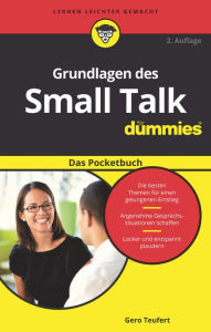 Title: Grundlagen des Small Talk für Dummies Das Pocketbuch, Author: Gero Teufert