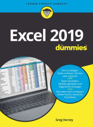 Title: Excel 2019 für Dummies, Author: Greg Harvey