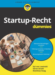 Title: Startup-Recht für Dummies, Author: Kai von Lewinski