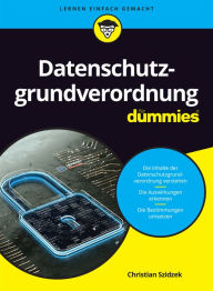 Title: Datenschutzgrundverordnung für Dummies, Author: Christian Szidzek