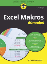 Title: Excel Makros für Dummies, Author: Michael Alexander