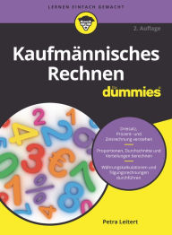 Title: Kaufmännisches Rechnen für Dummies, Author: Petra Leitert