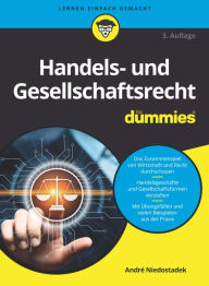 Title: Handels- und Gesellschaftsrecht für Dummies, Author: André Niedostadek