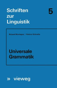 Title: Universale Grammatik, Author: Richard Montague