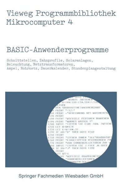 BASIC-Anwenderprogramme