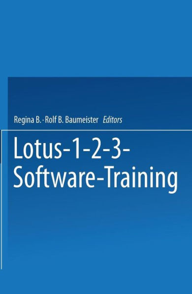 Lotus 1-2-3 Software Training