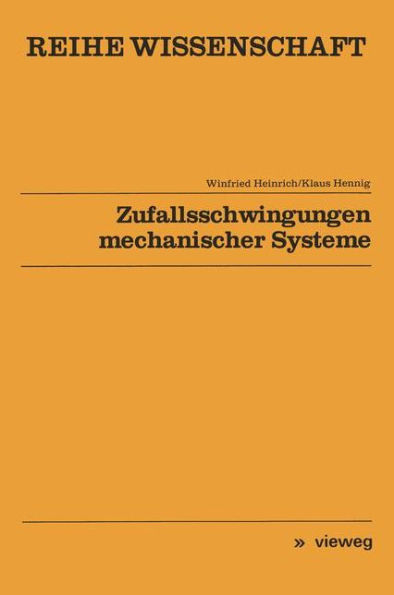 Zufallsschwingungen mechanischer Systeme