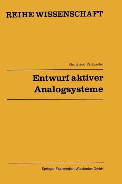 Entwurf aktiver Analogsysteme: Netzwerke III