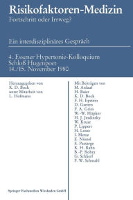Title: Risikofaktoren - Medizin: Fortschritt oder Irrweg?, Author: K. D. Bock