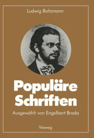 Title: Populäre Schriften, Author: Ludwig Boltzmann