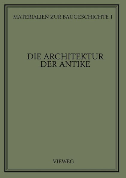 Die Architektur der Antike