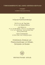 Kristallchemie, Strukturen und Phasenumwandlungen von Silikaten, Germanaten und Boraten