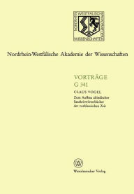 Title: Zum Aufbau altindischer Sanskritwörterbücher der vorklassischen Zeit, Author: Claus Vogel