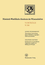 Title: Rheinisch-Westfälische Akademie der Wissenschaften: Natur-, Ingenieur- und Wirtschaftswissenschaften Vorträge · N 384, Author: Sigrid Peyerimhoff